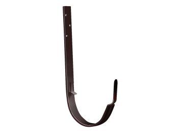 Крюк желоба длинный, D125мм, с покрытием Полиэфир